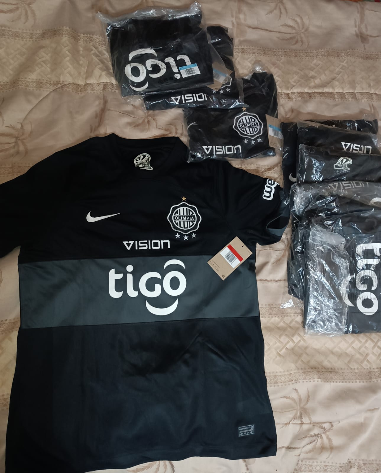 Camiseta de Olimpia Calidad Tahilandesa