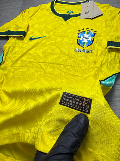Camiseta de Brasil Calidad Tahilandesa