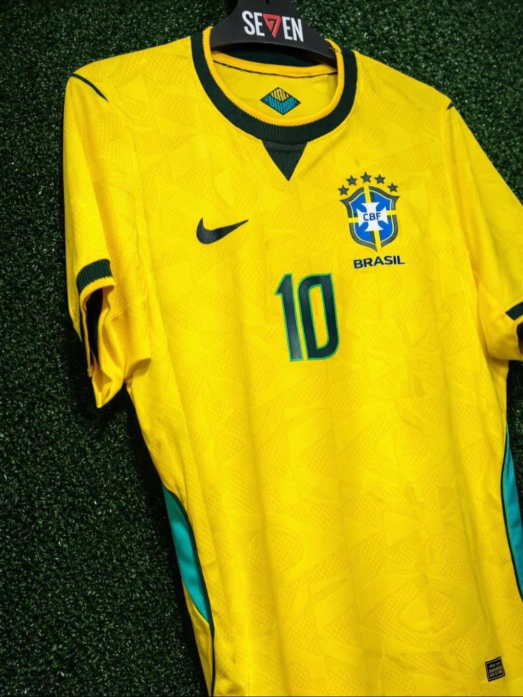 Camiseta de Brasil Calidad Tahilandesa