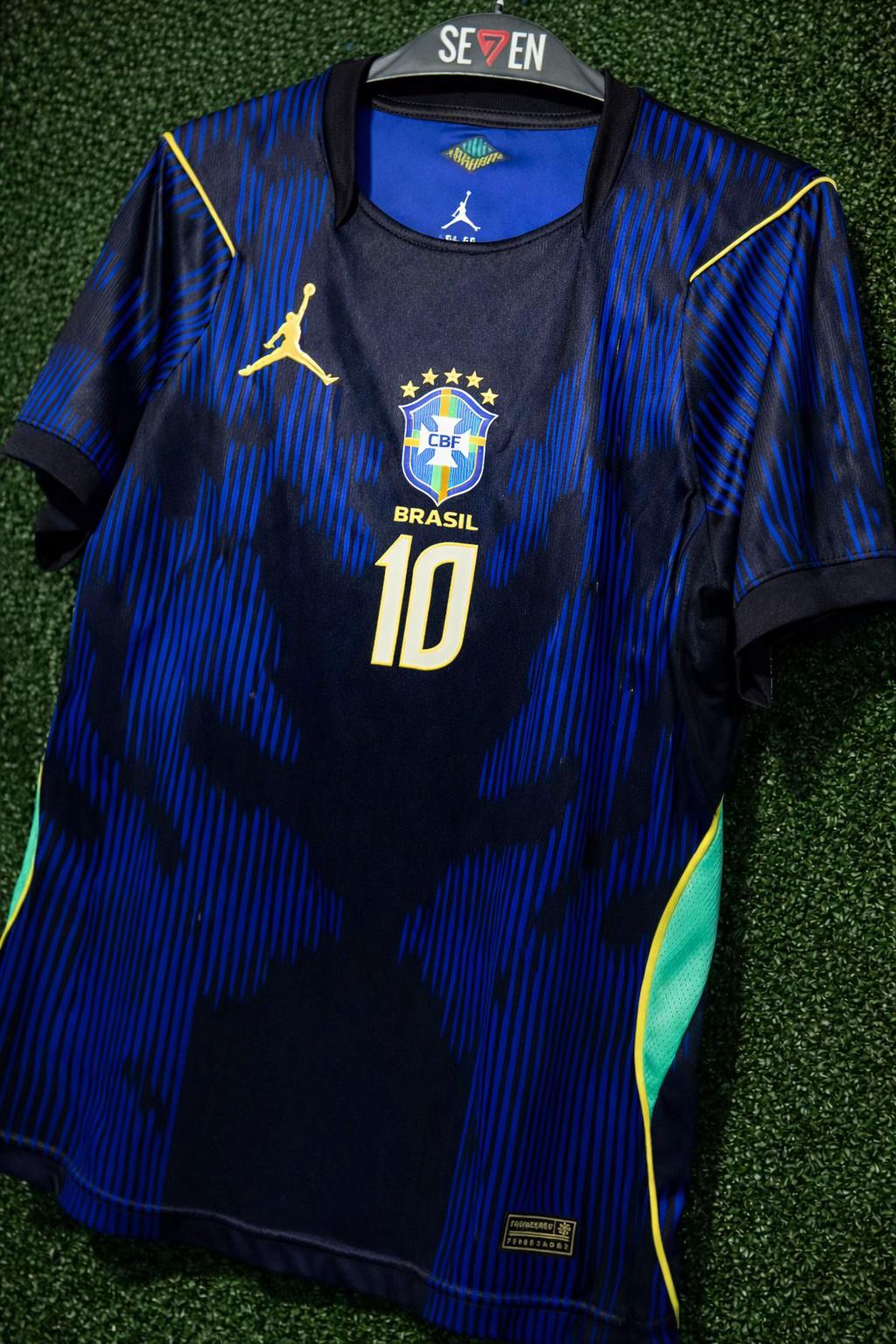 Camiseta de Brasil Calidad Tahilandesa