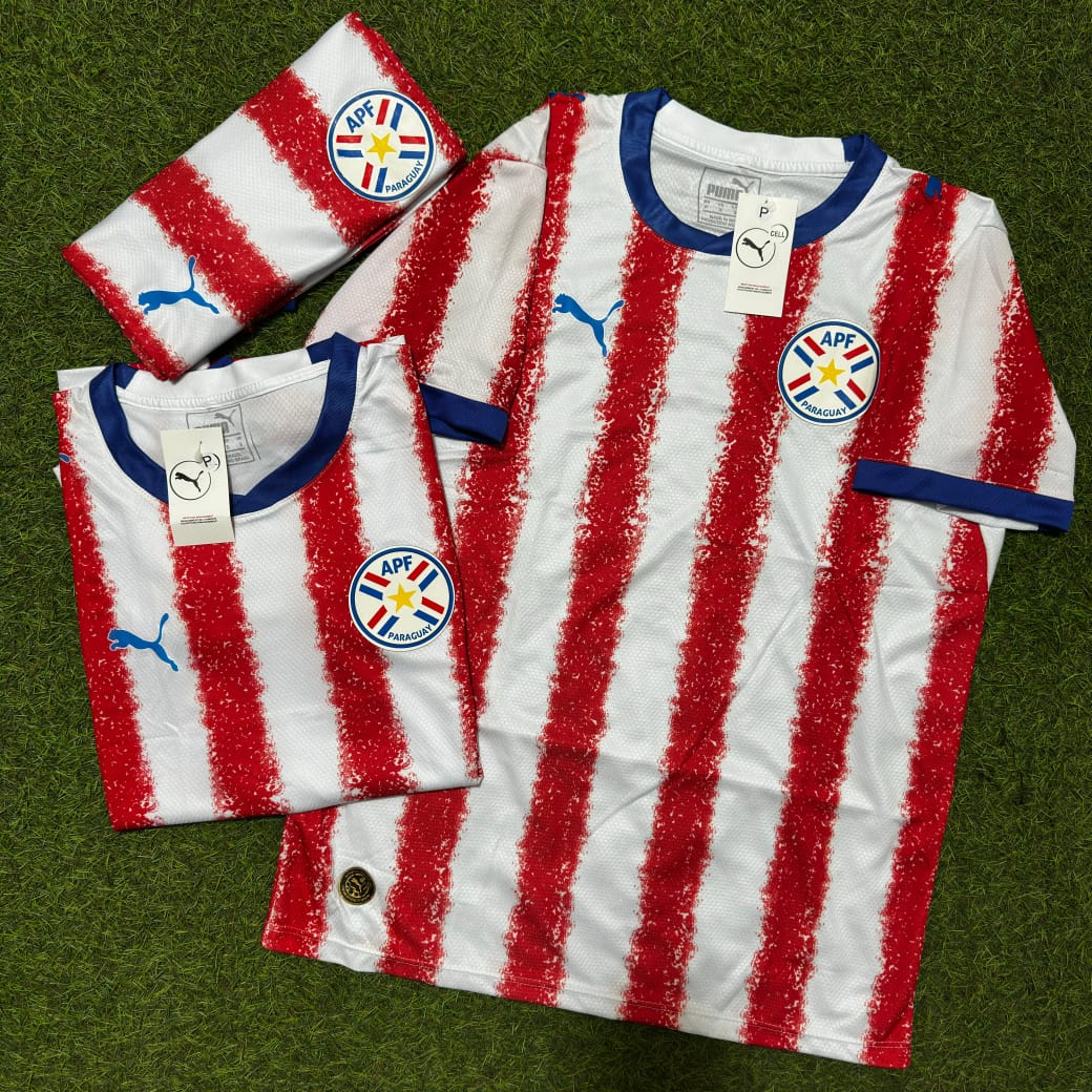 Camiseta de Paraguay Calidad Tahilandesa