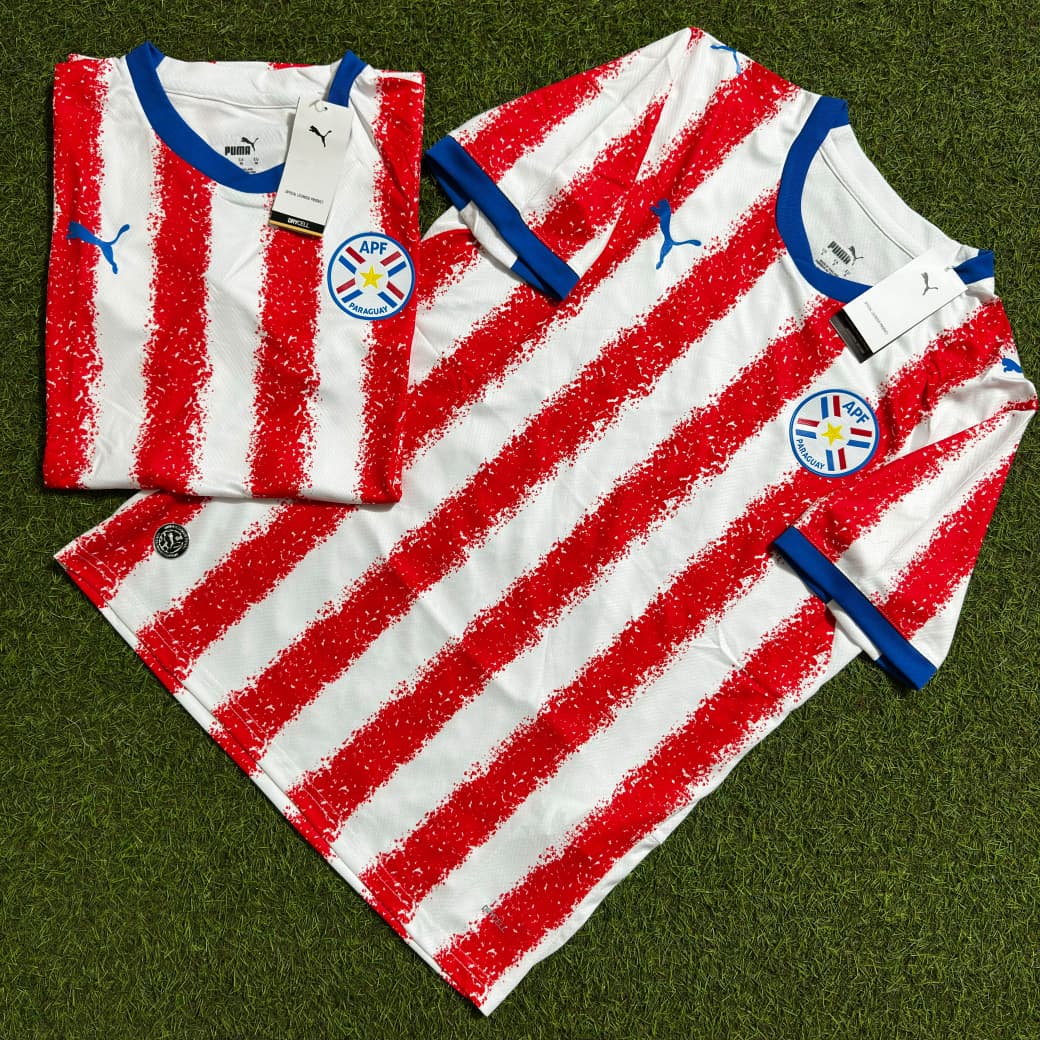 Camiseta de Paraguay Calidad Tahilandesa