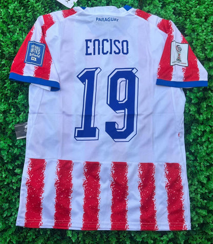 Camiseta de Paraguay Calidad Tahilandesa