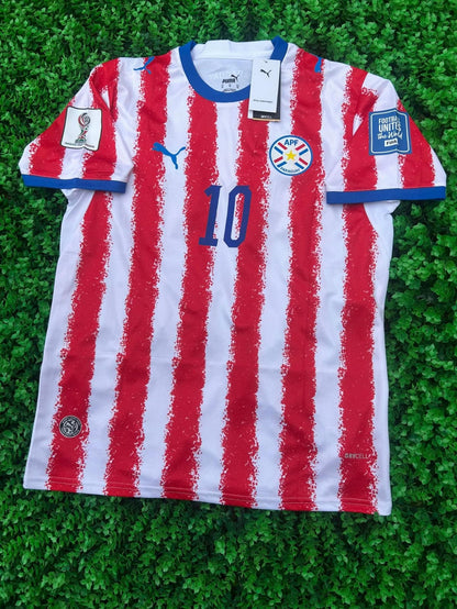 Camiseta de Paraguay Calidad Tahilandesa