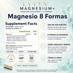 Complejo de Magnesio 8 en 1 para Dormir y Reducir el Estrés