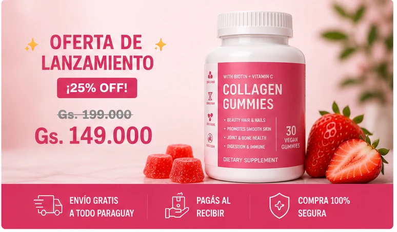 GOMITAS DE COLAGENO 30cap