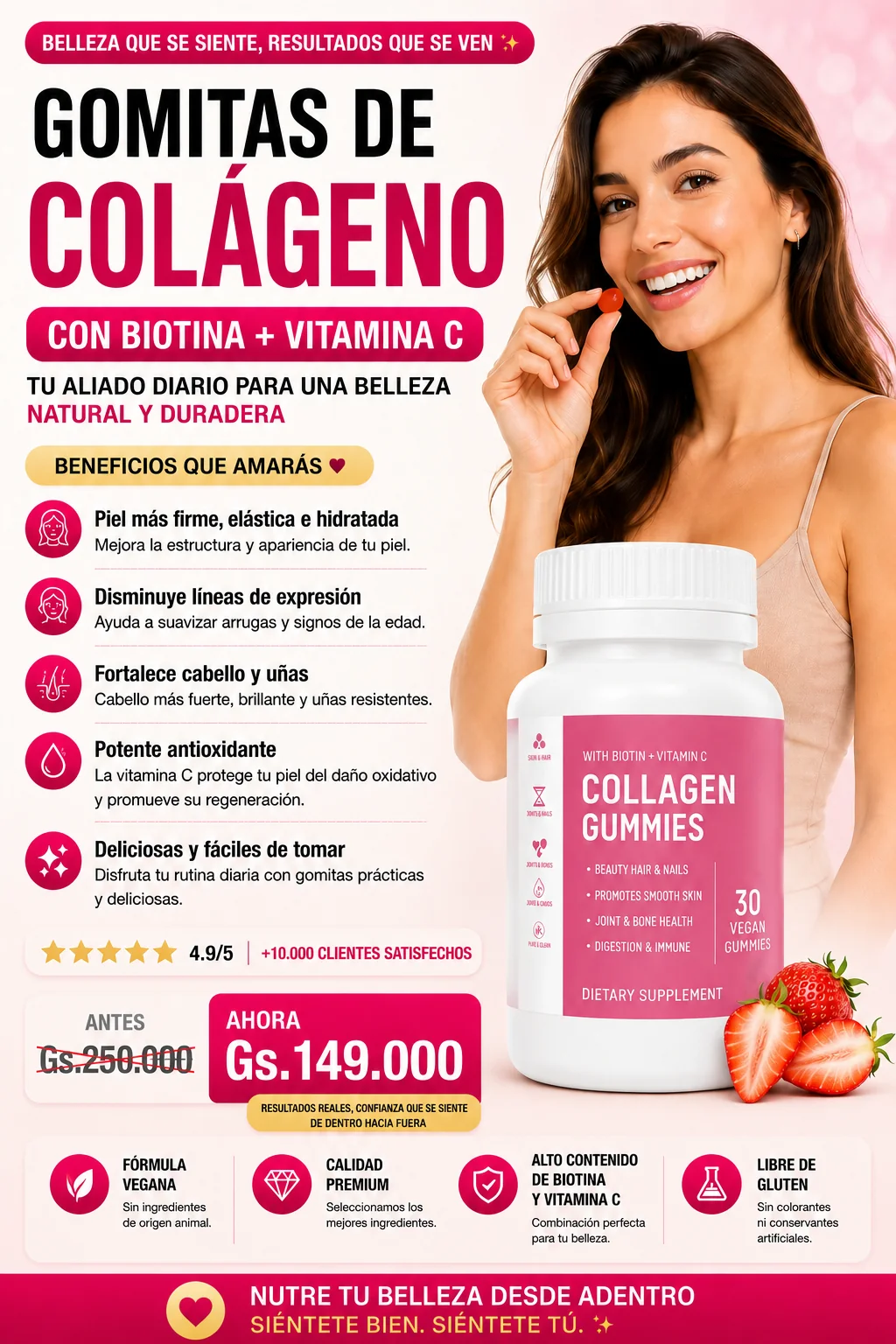GOMITAS DE COLAGENO 30cap